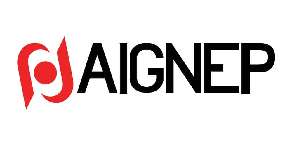 Aignep S.p.A. (Italy) - Long Logo โลโก้ยาว - factocomponents.co.th - Facto Components Co., Ltd. (Thailand) - @factocomps