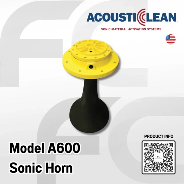 AcoustiClean Model A600 Sonic Horn - Facto Components Co., Ltd. (Thailand) - @factocomps