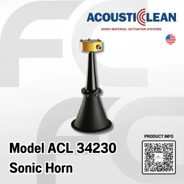 AcoustiClean Model-ACL-34230-Sonic-Horn-Facto-Components-Co.-Ltd.-Thailand-@factocomps