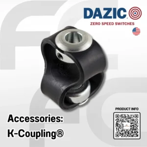 DAZIC - K-Coupling® ACCESSORIES FOR ZERO SPEED SWITCHES STSH-500 Stub Shaft - FactoComponents Co., Ltd. (Thailand)