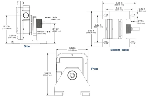 RotoGuard® IV Dimensional Drawings Control Concepts USA - Facto Components Co., Ltd. - @factocomps