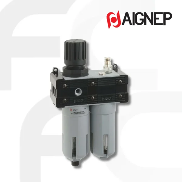 Aignep Filter Regulator-Lubricator T100 series ตัวกรองปรับแรงดันลมและตัวจ่ายน้ำมันหล่อลื่น