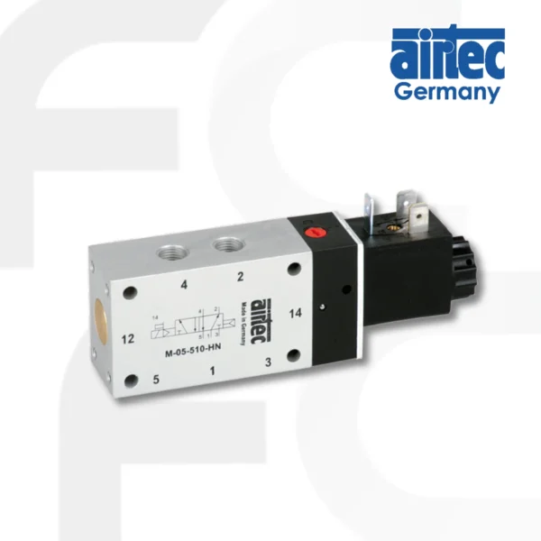 Airtec Electrically operated valves Solenoid valve โซลินอยด์วาล์ว 3/2, 5/2, 5/3 ทาง Series M-05