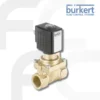 Solenoid Valve 2/2 way Type 6281 จากแบรนด์ Burkert เป็น โซลินอยด์วาล์ว 2/2 ทาง ตัวเรือนทองเหลืองตอบสนองมาตรฐานน้ำดื่มของยุโรป มีตัวเลือกของรุ่นที่หลากหลาย