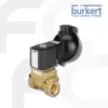 Burkert Solenoid Valve 2/2 way Type 5404 Servo-assisted Piston valve สามารถทนแรงดันการทำงานได้สูงถึง 80 บาร์ ขนาดของวาล์วมีตั้งแต่ 1/2 นิ้ว ถึง 2 นิ้ว