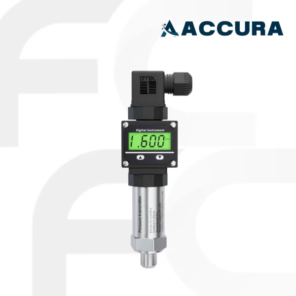 Pressure transmitter with display PX300 series เครื่องส่งสัญญาณความดัน จากแบรนด์ ACCURA เป็นเซ็นเซอร์ที่ใช้กันอย่างแพร่หลายในอุตสาหกรรม มีการใช้งานในโปรแกรมควบคุมอัตโนมัติต่างๆ