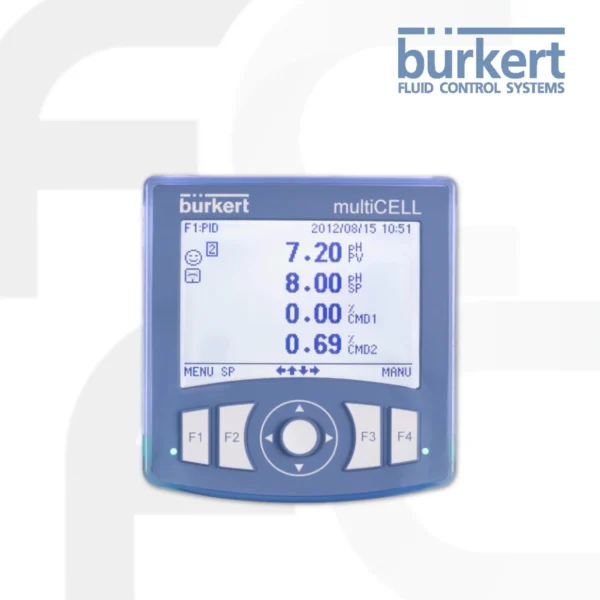 Burkert Type 8619 Transmitter and Controller แบบมัลติแชนเนลและมัลติฟังก์ชัน มีให้เลือกสองแบบสำหรับการติดตั้งแบบแผงหรือติดผนัง