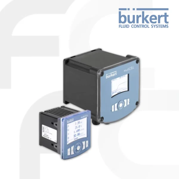 Burkert Type 8619 Transmitter and Controller แบบมัลติแชนเนลและมัลติฟังก์ชัน มีให้เลือกสองแบบสำหรับการติดตั้งแบบแผงหรือติดผนัง