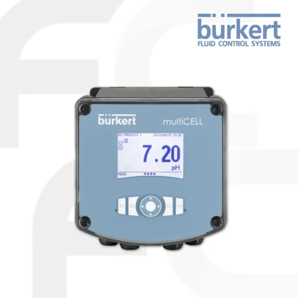 Burkert Type 8619 Transmitter and Controller แบบมัลติแชนเนลและมัลติฟังก์ชัน มีให้เลือกสองแบบสำหรับการติดตั้งแบบแผงหรือติดผนัง