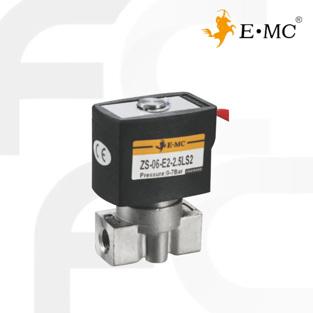 EMC Solenoid Valve 2/2 ทาง (Normal Close) ZS series