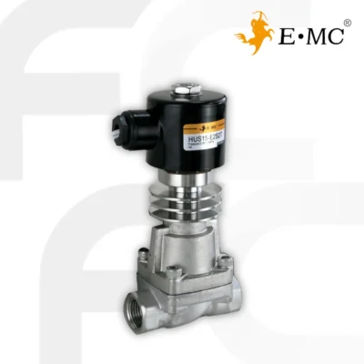 EMC Solenoid valve 2/2 ทาง NC High temperature HUS Series