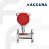 มิเตอร์วัดการไหลแบบเทอร์ไบน์ Turbine flowmeter flange connection LWGY series แบรนด์ ACCURA