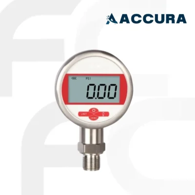 เกจวัดแรงดัน Pressure gauge battery power supply Y190 series ยี่ห้อ ACCURA