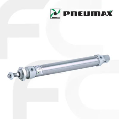 กระบอกลม Micro Cylinder Stainless Steel ISO 6432 Bore 32 mm. Stroke 80 mm. รุ่น 1280.32.80.AM ยี่ห้อ PNEUMAX ITALY