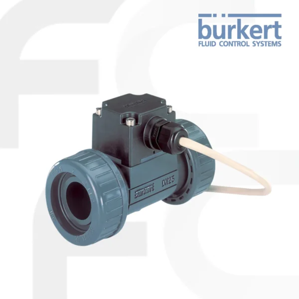 เครื่องวัดอัตราการไหล Flowmeter with paddle wheel for continuous flow measurement รุ่น 8012 ยี่ห้อ Burkert