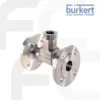 Burkert Insertion fitting ฟิตติ้ง รุ่น S020 ข้อต่อสำหรับอุปกรณ์วัดการไหลที่ใช้ในการวัดค่าต่างๆ ภายในท่อ ไม่ว่าจะเป็นการวัดอัตราการไหล pH, ORP