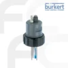 Burkert - Armatures for analysis sensors รุ่น 8200 ช่วยในการติดตั้งโพรบวิเคราะห์ขนาด 120 มม. เช่น pH, ศักยภาพรีดอกซ์ (ORP), การนำไฟฟ้า หรือเซ็นเซอร์คลอรีน