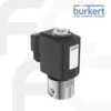 Burkert Solenoid Valve 2/2 way Type 6027 วาล์วลูกสูบที่มีการเชื่อมต่อท่อกับลูกสูบเพื่อเพิ่มความแข็งแรงในการต้านทานแรงดัน ลดการรั่วซึม
