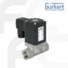 Servo-assisted 2/2 way diaphragm valve จาก Burkert วาล์วไดอะแฟรมชนิดเซอร์โวช่วยที่เปิดได้โดยไม่ต้องใช้ความดันแตกต่าง กระบวนการเปิดทำได้ง่าย