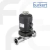 Burkert Diaphragm valve with pneumatic plastic actuator รุ่น 2031 ประกอบด้วยแอคชูเอเตอร์ลูกสูบที่ใช้ลมไดอะแฟรมและตัววาล์วแบบ 2 ทาง