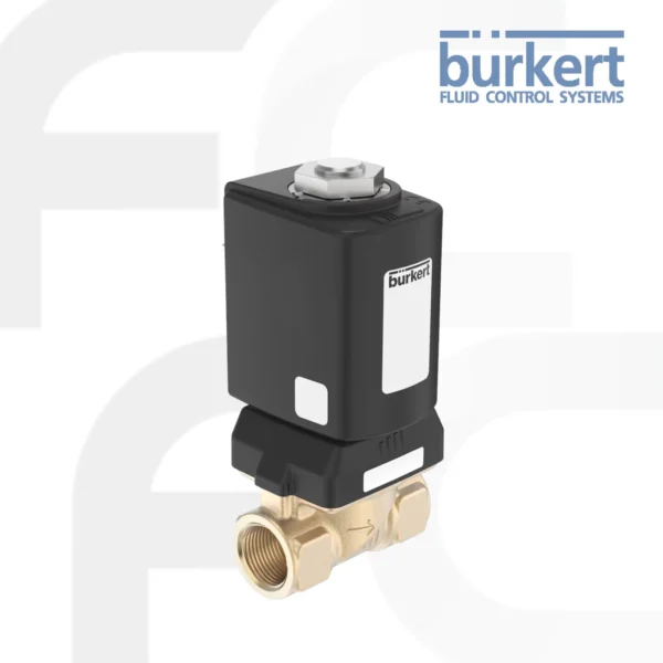 Burkert Solenoid Valve 2/2 way Type 6027 วาล์วลูกสูบที่มีการเชื่อมต่อท่อกับลูกสูบเพื่อเพิ่มความแข็งแรงในการต้านทานแรงดัน ลดการรั่วซึม