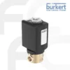 Burkert Solenoid Valve 2/2 way Type 6027 วาล์วลูกสูบที่มีการเชื่อมต่อท่อกับลูกสูบเพื่อเพิ่มความแข็งแรงในการต้านทานแรงดัน ลดการรั่วซึม