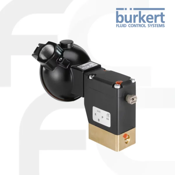 Burkert Solenoid Valve Direct-acting 2/2 or 3/2 way Type 0331