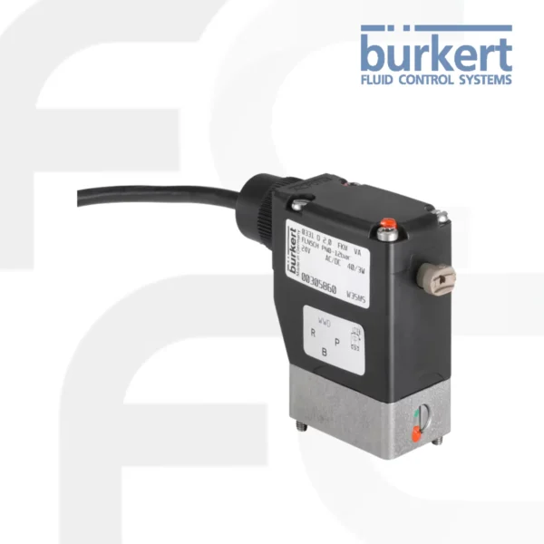 Burkert Solenoid Valve Direct-acting 2/2 or 3/2 way Type 0331