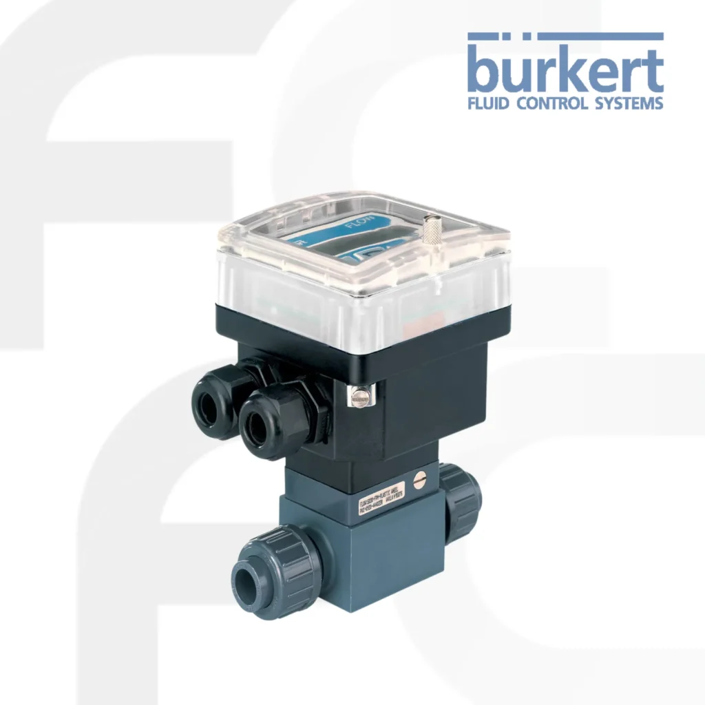 Burkert Type 8035 - Inline flowmeter or inline batch controller with paddle wheel