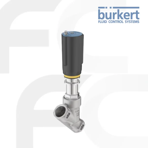 Burkert - 2/2 way Angle seat valve manual operated Type 2920