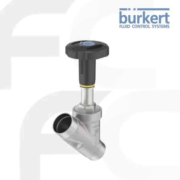 Burkert - 2/2 way Angle seat valve manual operated Type 2920