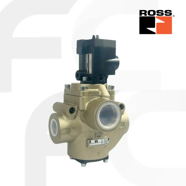 Solenoid valve 3/2 way Type 2773B6001 ยี่ห้อ ROSS วาล์วควบคุมทิศทางในระบบนิวแมติกจัดการทิศทางการไหลของอากาศ